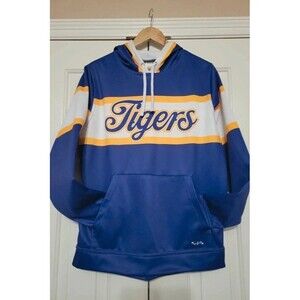 Boombah LSU Tigers Sublimated Performance Pullover Hoodie Sweatshirt Size Small